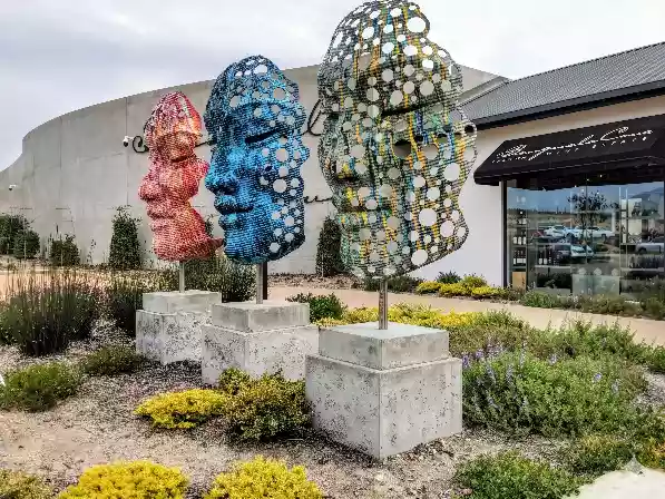Sculptures at Benguela Cove Wine Estate