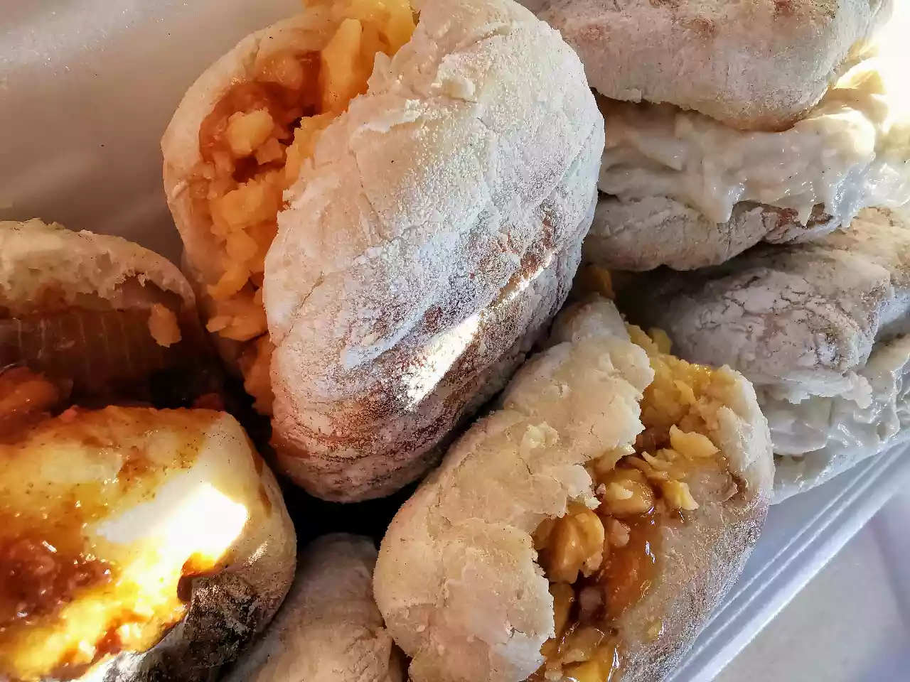 A selection of roosterkoek
